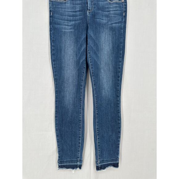 Paige Verdugo Ankle Jeans Womens 26 Stretch Skinny Mid Rise Denim - Picture 6 of 10